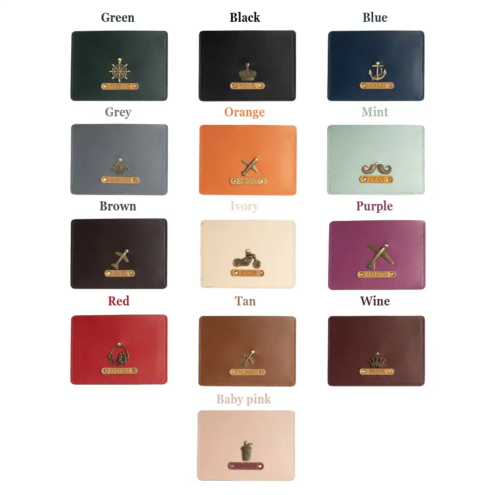 Personalized Passport Sleeve